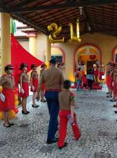 CMCB comemora 21 anos com solenidade militar