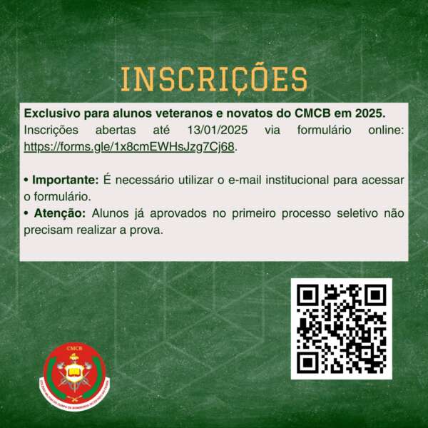 Pré-ITA e Prepara ITA no Colégio Militar do Corpo de Bombeiros