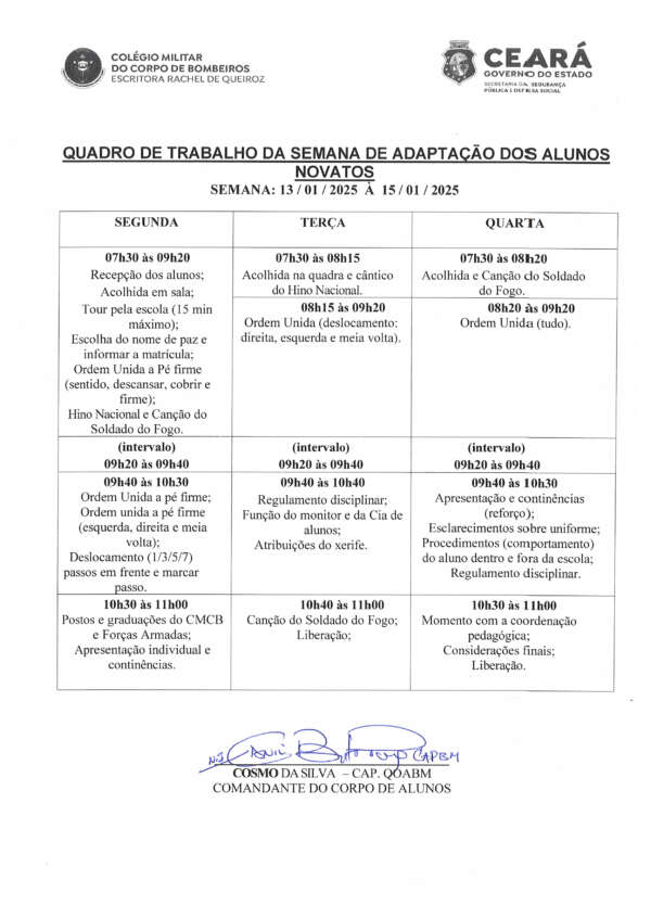 semana zero