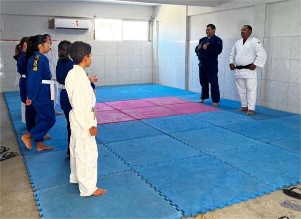 Alunos CMCB judô