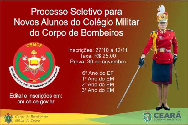 CMCB inscrições para novos alunos para o ano de 2026