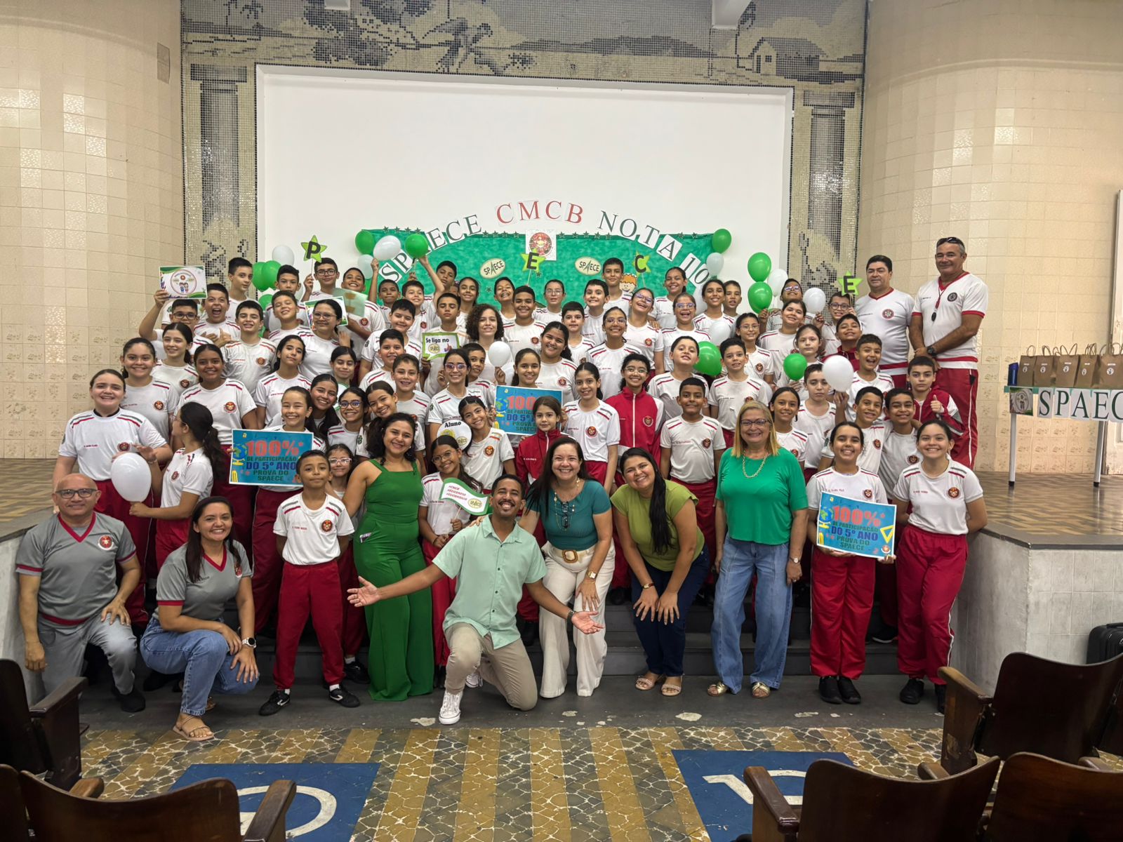 CMCB – SPAECE 2025: 100% de Presença, 100% de Dedicação