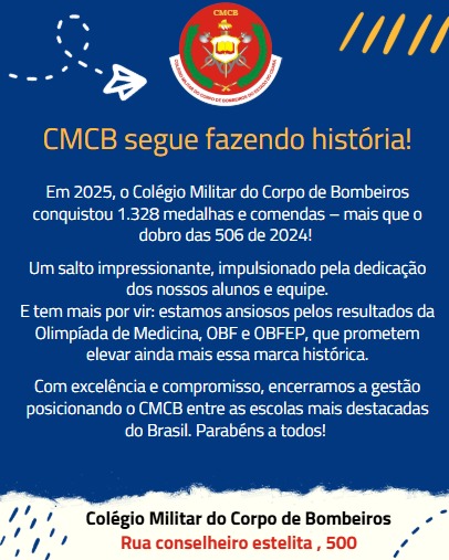 CMCB conquista 1328 medalhas em 2025